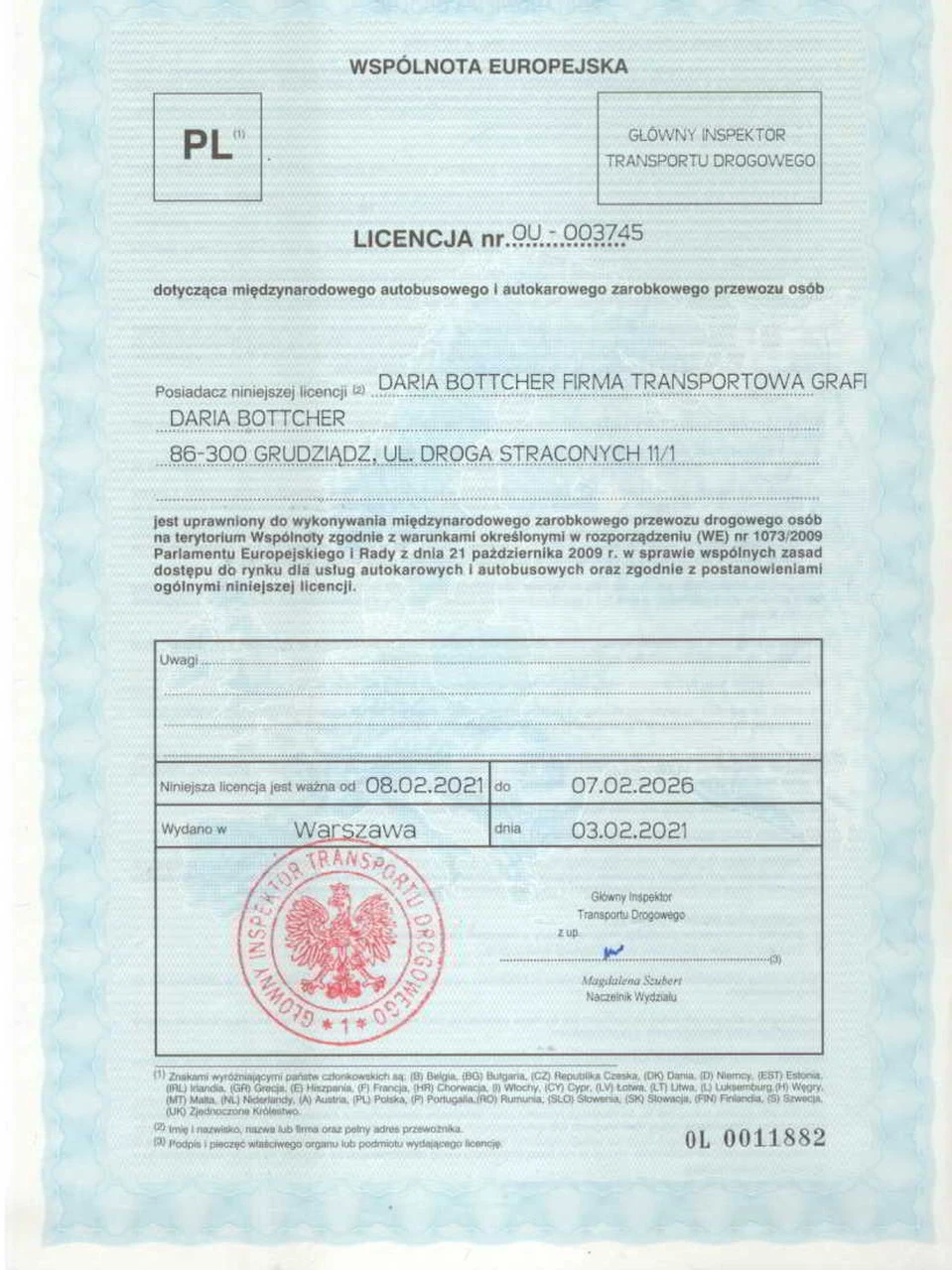 Licencja 02